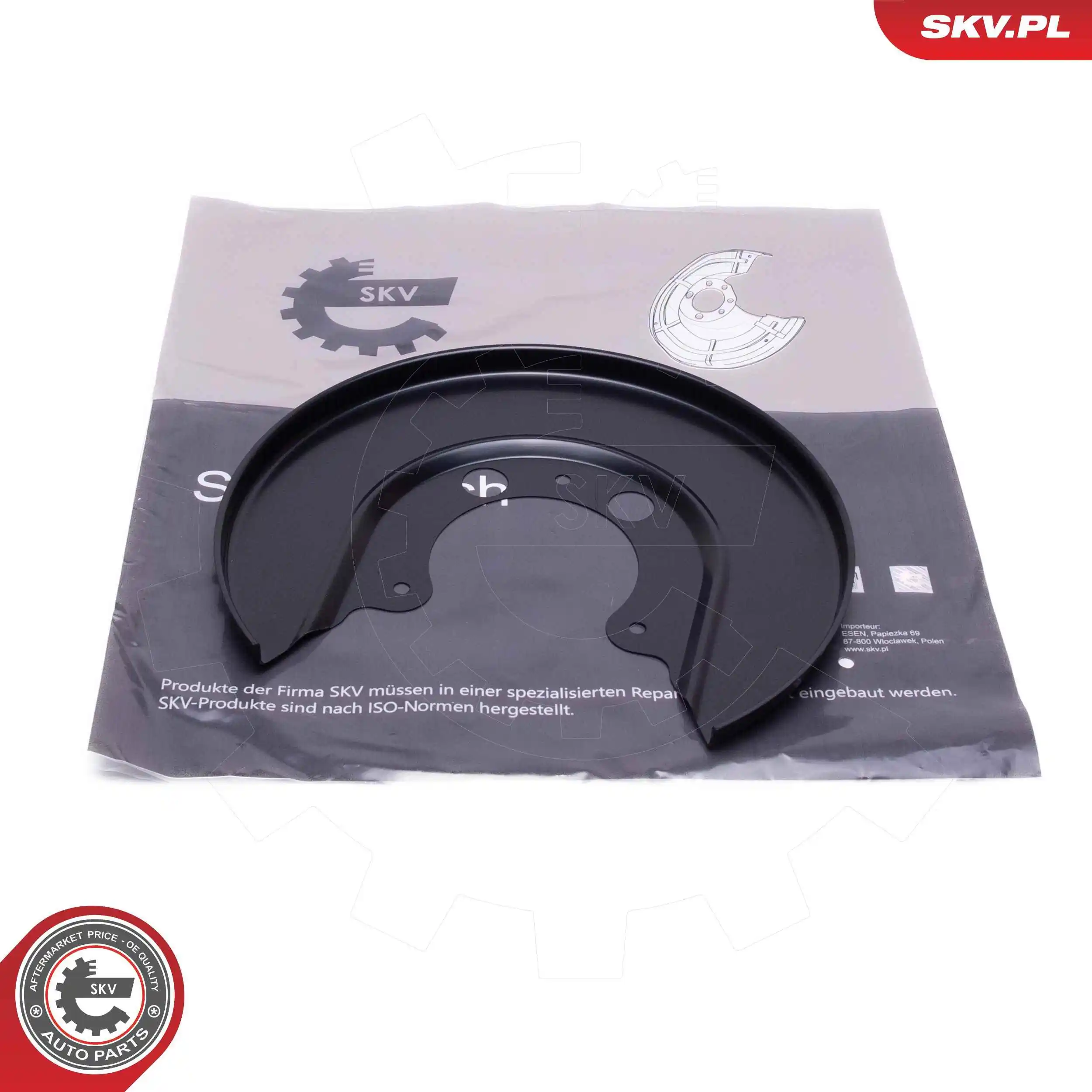 Splash Guard, brake disc
